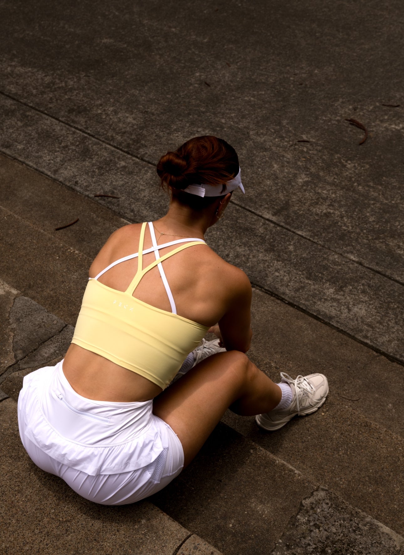 Mimi Tank - Pastel Yellow